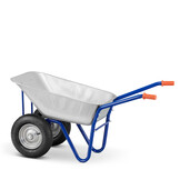 Kruiwagen 140L - gegalvaniseerd staal - draagkracht 250 kg