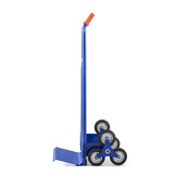 Traploper - steekwagen - staal - belasting tot 200 kg - blauw