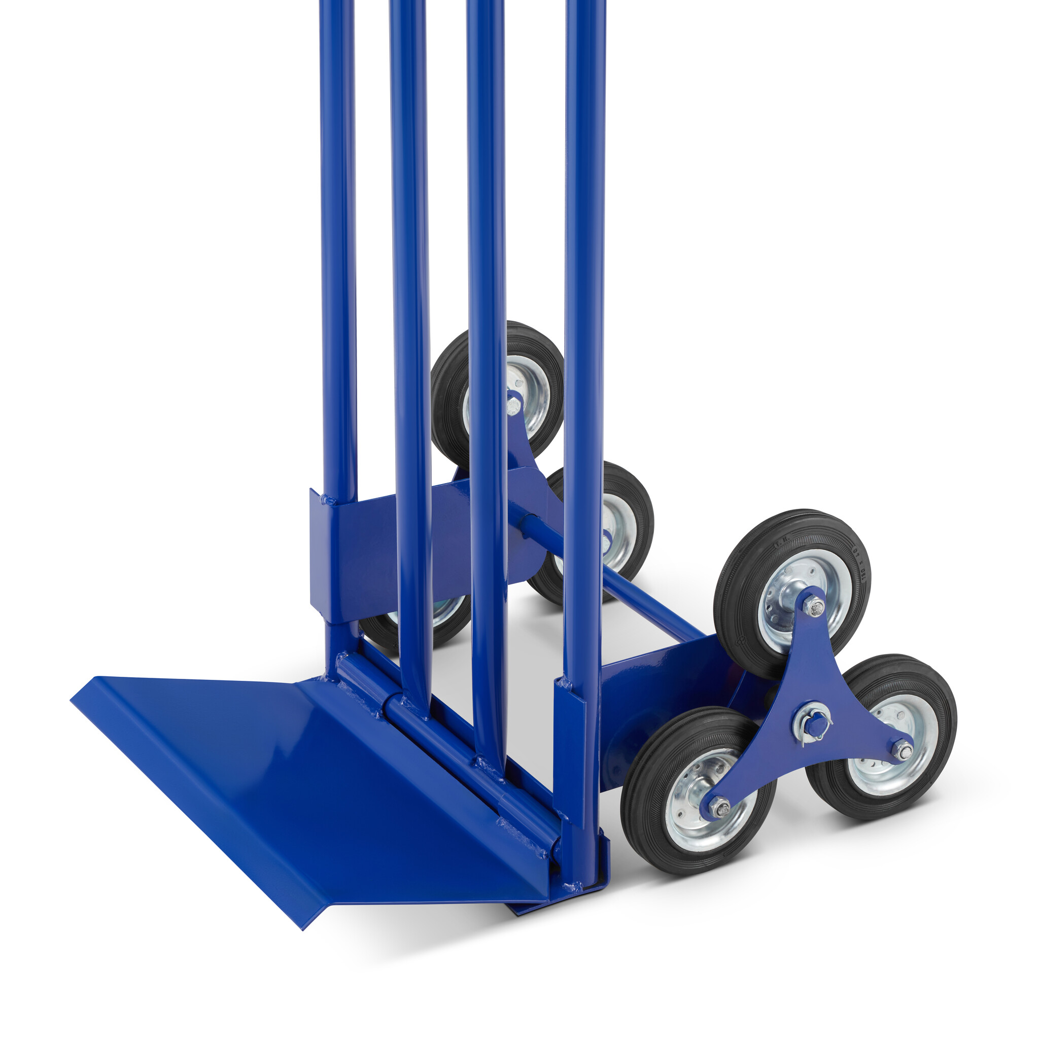 Traploper - steekwagen - staal - belasting tot 200 kg - blauw