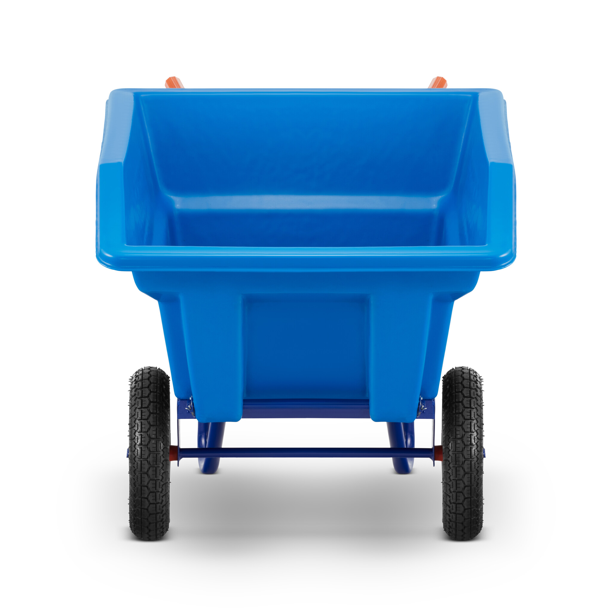 Kruiwagen 300L - kunststof kiep bak - tot 300 kg - luchtbanden