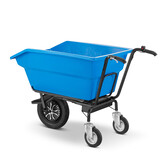 Elektrische kruiwagen - 300L - kunststof kiep bak - tot 300 kg