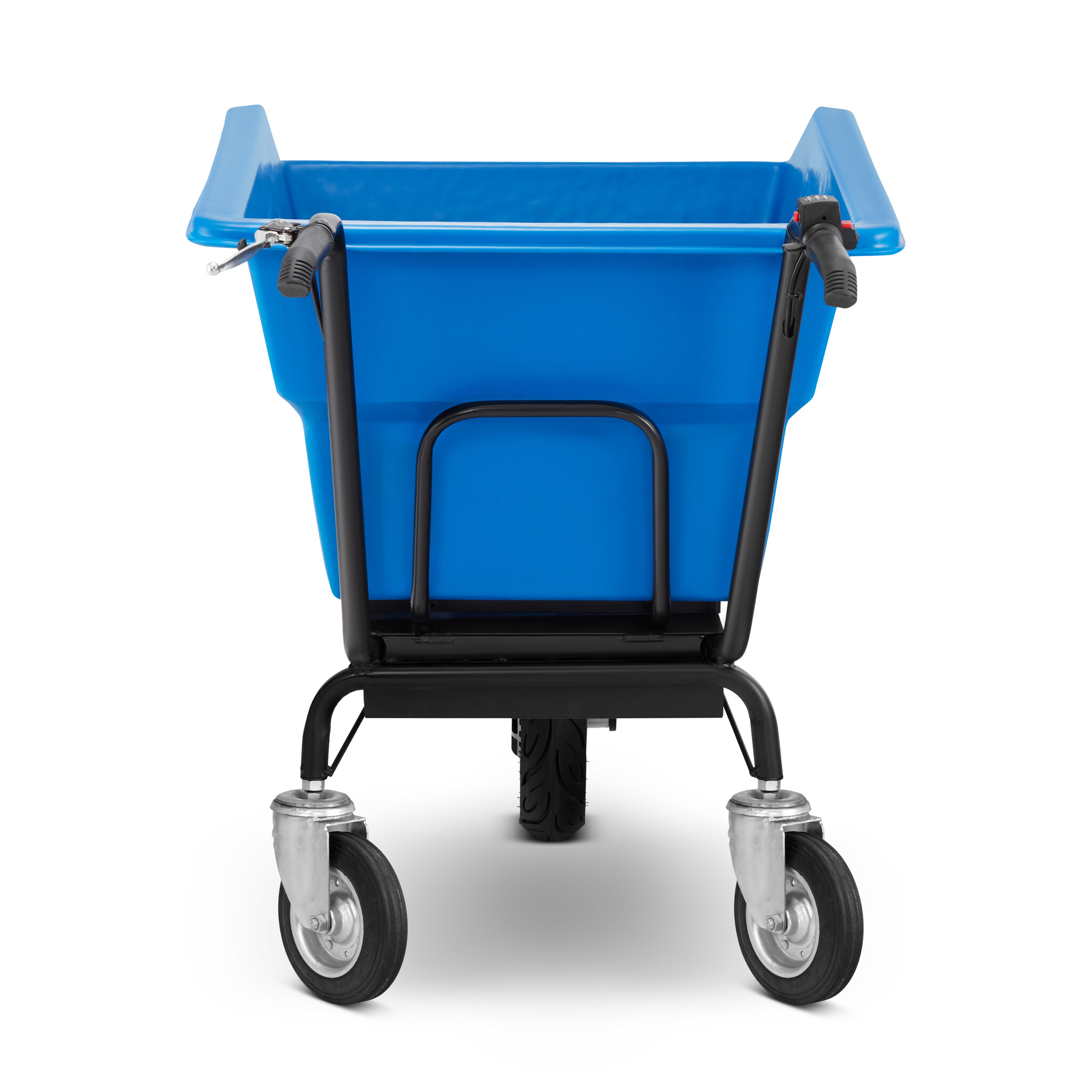 Elektrische kruiwagen - 300L - kunststof kiep bak - tot 300 kg