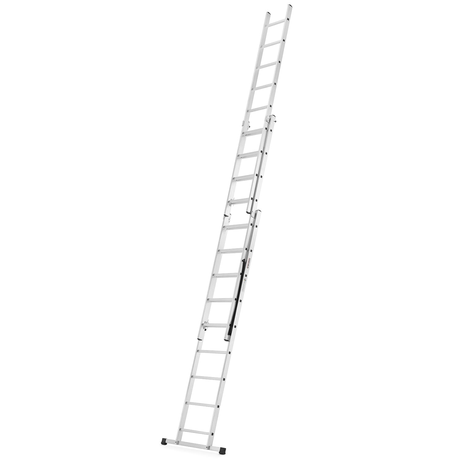 Vouwladder - 3x9 treden - werkhoogte 5,06 m - aluminium