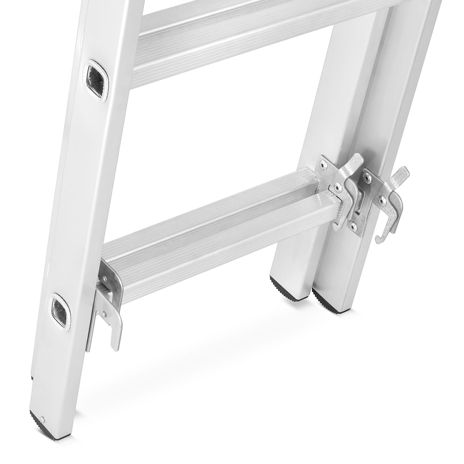 Vouwladder - 3x9 treden - werkhoogte 5,06 m - aluminium