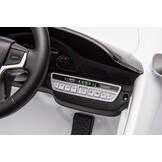 Elektrische kinderauto - Ruf - wit – met Bluetooth en afstandsbediening