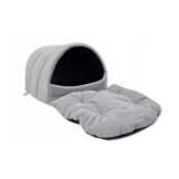 Hondenmand - hondencave - 45x49x36 cm - lichtgrijs