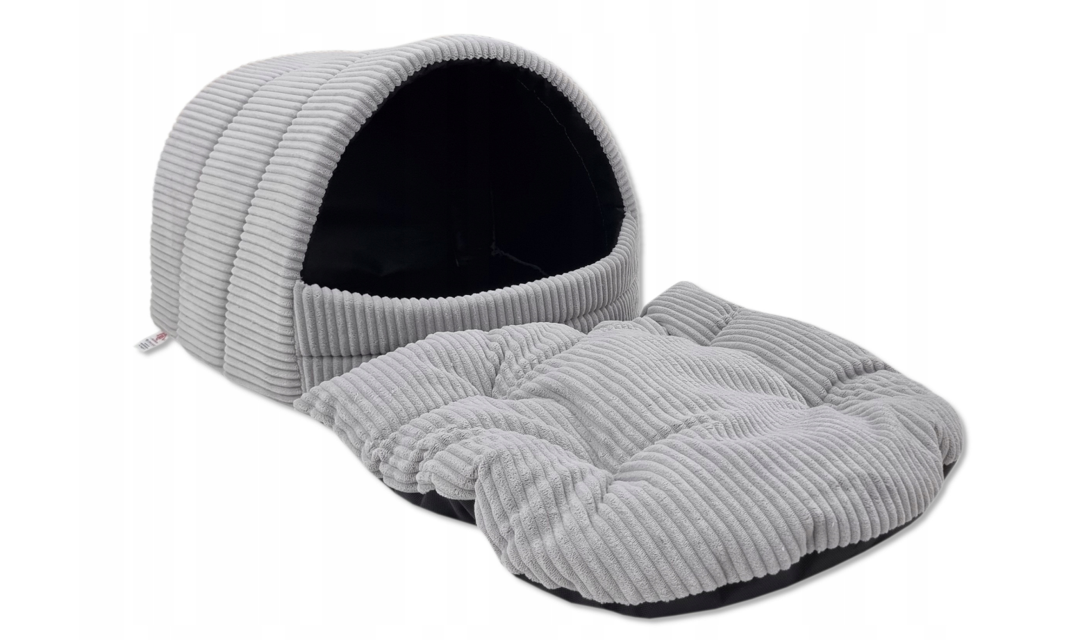 Hondenmand - hondencave - 45x49x36 cm - lichtgrijs