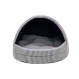 Hondenmand - hondencave - 45x49x36 cm - lichtgrijs