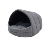Hondenmand - hondencave - 45x49x36 cm - donkergrijs