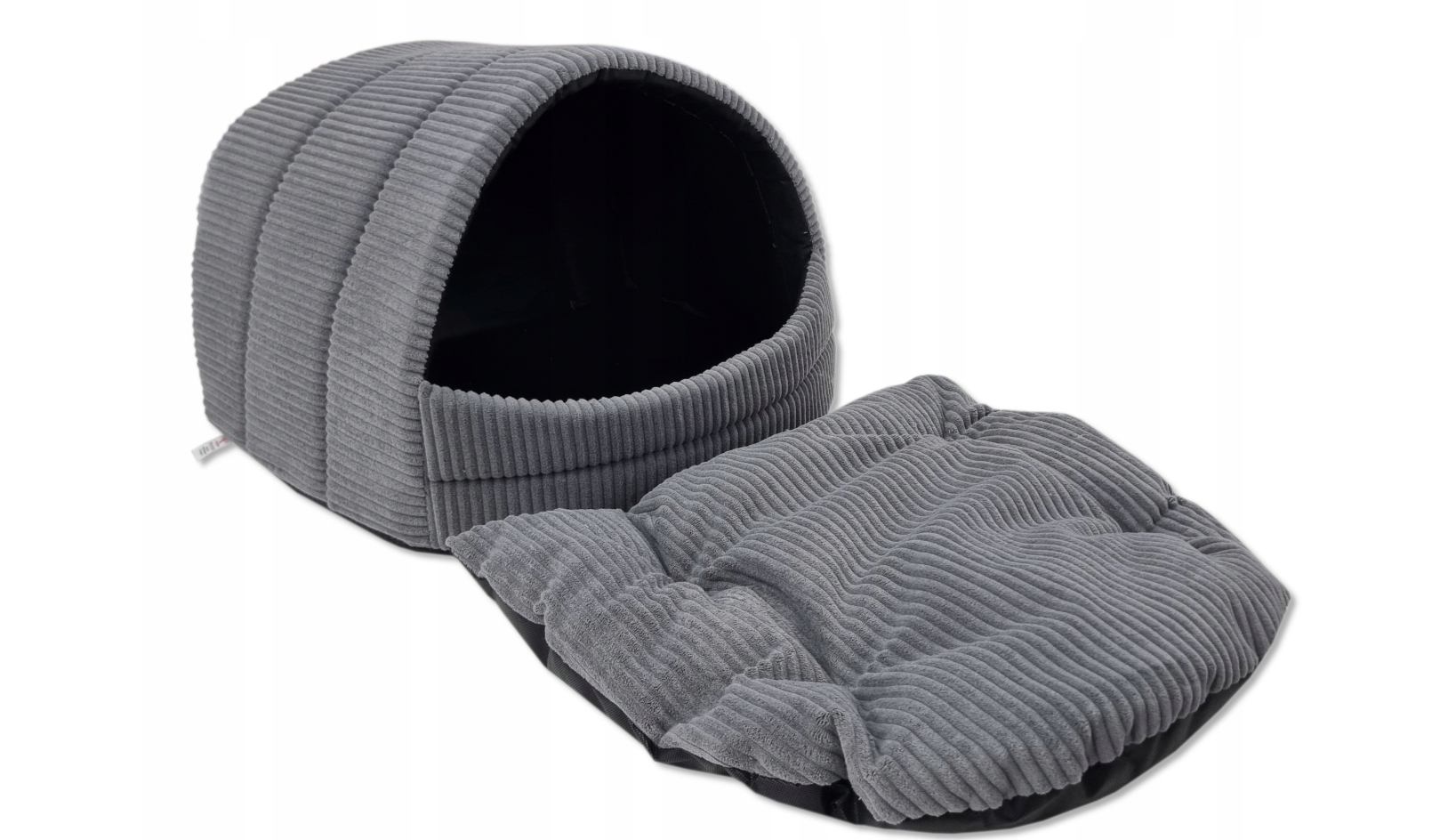 Hondenmand - hondencave - 45x49x36 cm - donkergrijs