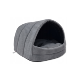 Hondenmand - hondencave - 45x49x36 cm - donkergrijs