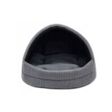 Hondenmand - hondencave - 45x49x36 cm - donkergrijs