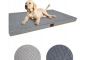 Hondenkussen XXL - 120x80x7 cm - hondenbed - lichtgrijs
