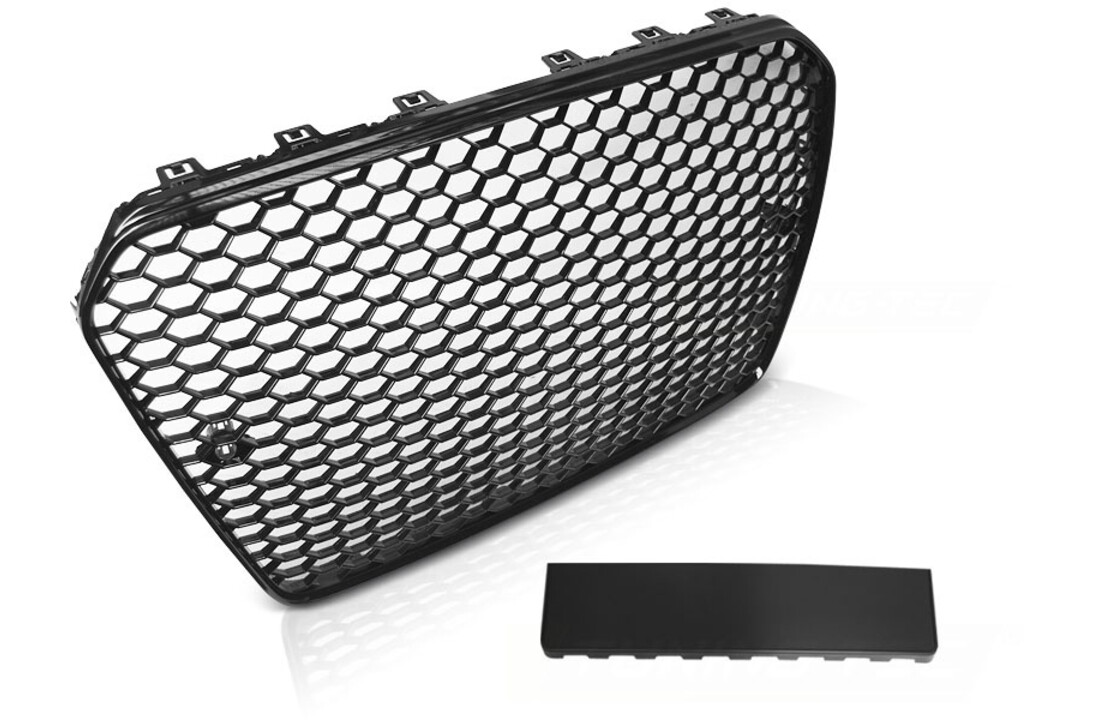Grill AUDI A5 11-16 RS5 STIJL GLANZEND ZWART