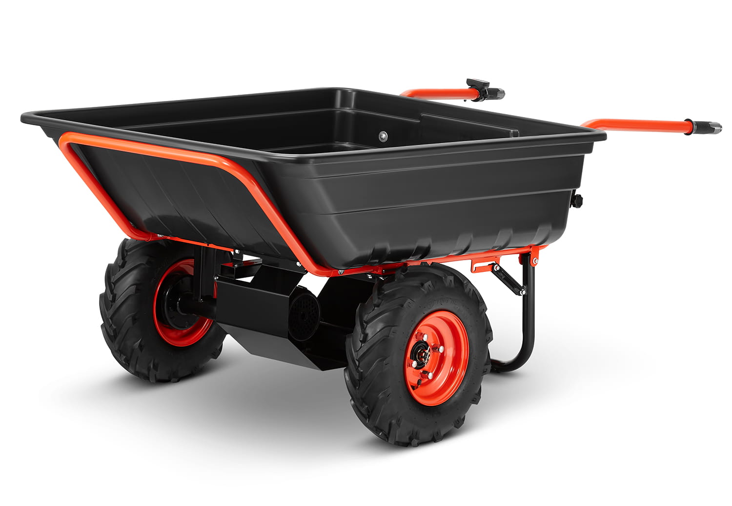 Elektrische kruiwagen - 300L - 300 kg hefvermogen - zwart