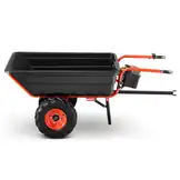 Elektrische kruiwagen - 300L - 300 kg hefvermogen - zwart