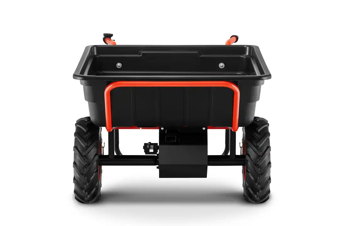 Elektrische kruiwagen - 300L - 300 kg hefvermogen - zwart