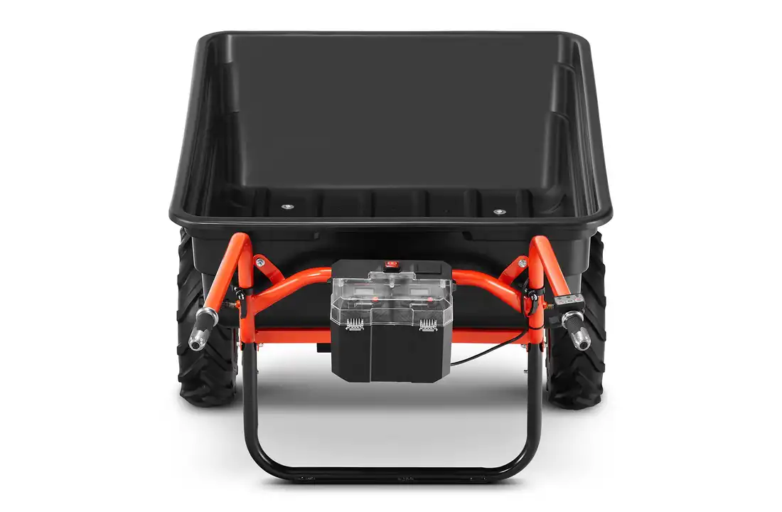 Elektrische kruiwagen - 300L - 300 kg hefvermogen - zwart