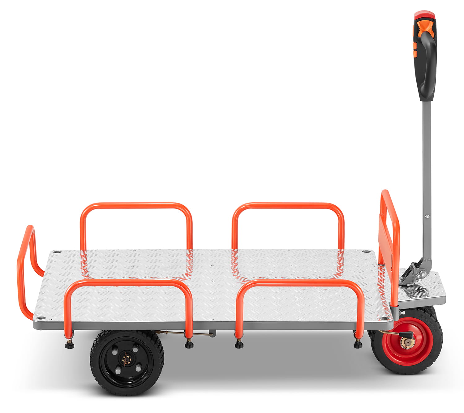 Elektrische plateauwagen - 140x85 cm - tot 400 kg - 400W