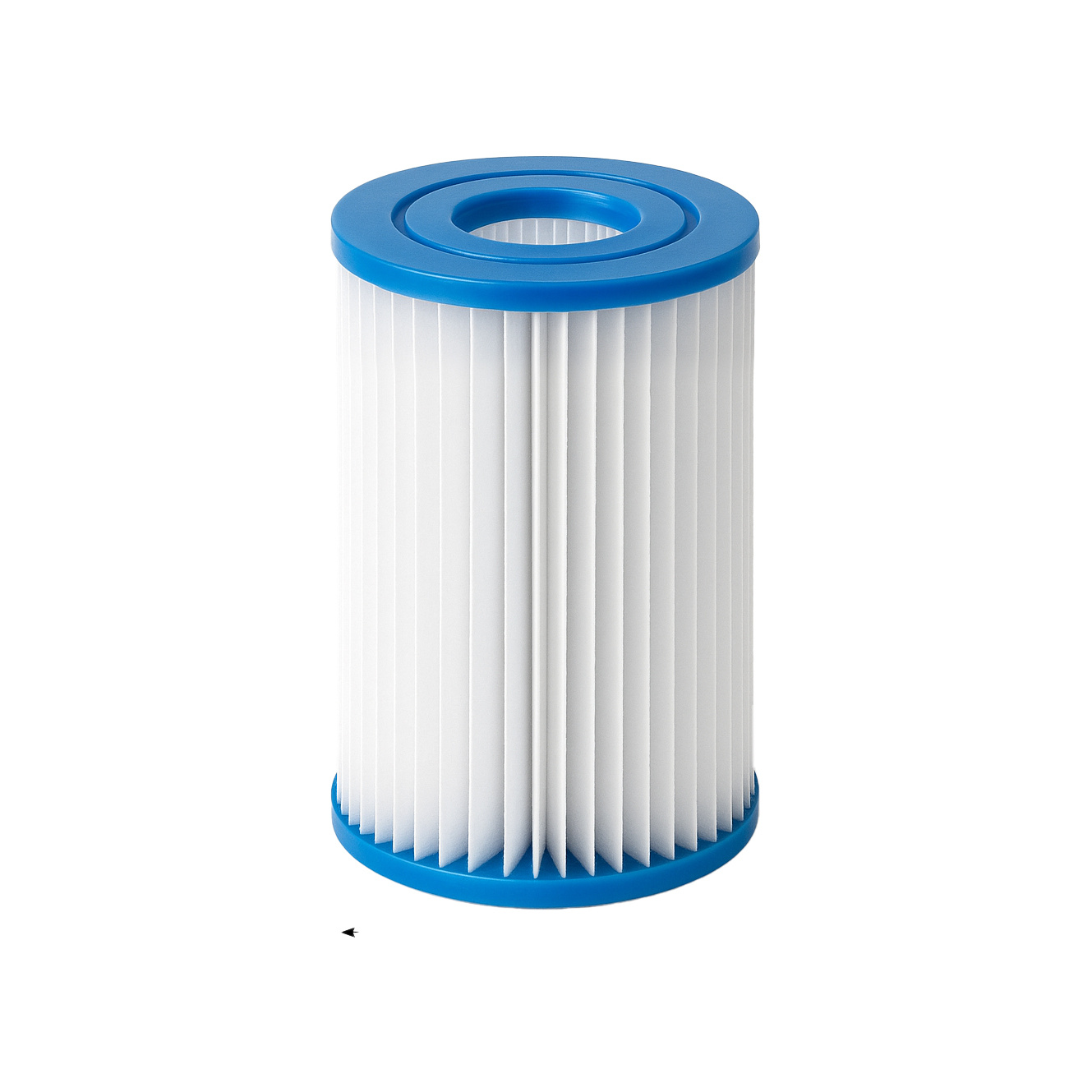 Zwembad filters - 13.5cm x ø10.5cm - set van 4 stuks - type 2 pomp - tot 3028 liter per uur
