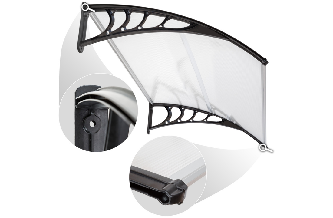 Deurluifel 150x80x24 cm – UV-bestendig & eenvoudig te monteren