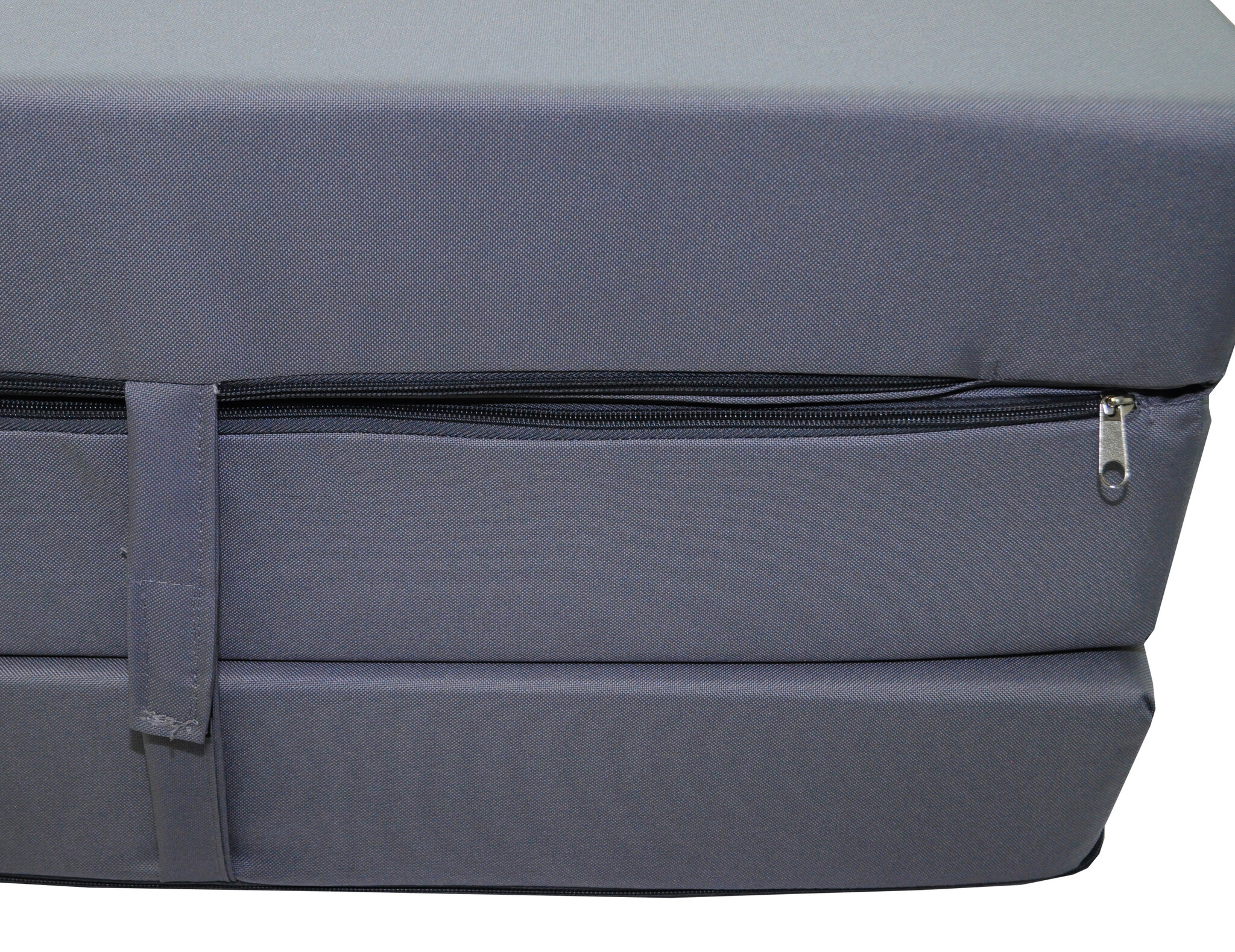 Opvouwbaar matras - waterdicht - 195x65x10 cm - grijs