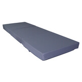 Opvouwbaar matras - waterdicht - 195x65x10 cm - grijs