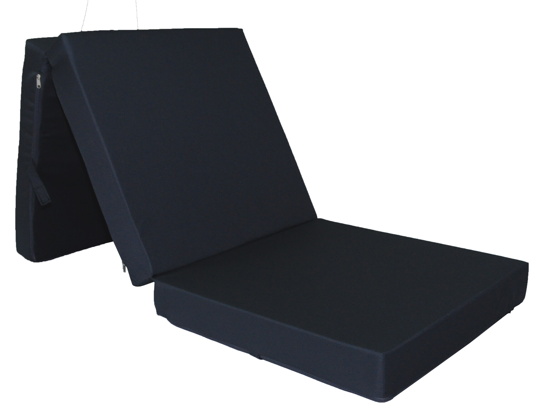 Opvouwbaar matras - waterdicht - 195x65x10 cm - donkergrijs