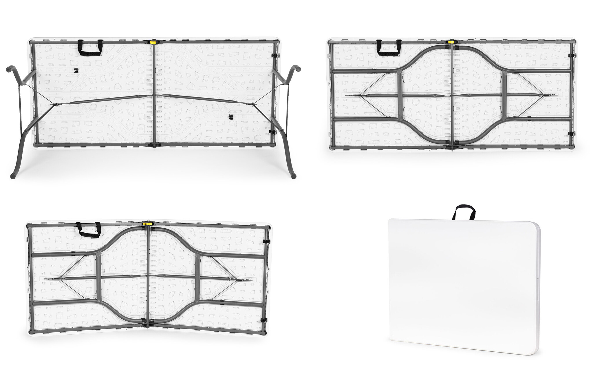 Campingtafel – Opklapbare tafel 153x70 cm – Voor 6 personen