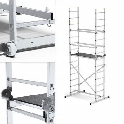 Rolsteiger - verrijdbaar en multifunctioneel - 4m