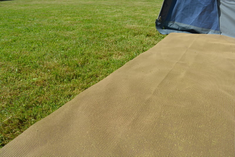 Tenttapijt - grondzeil voortent - 430g - 250 cm breed - blauw