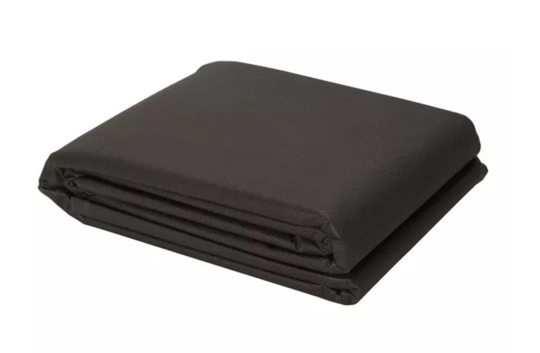 Moestuinbak - kweekbak - 240x80x27 cm - hout - met gronddoek