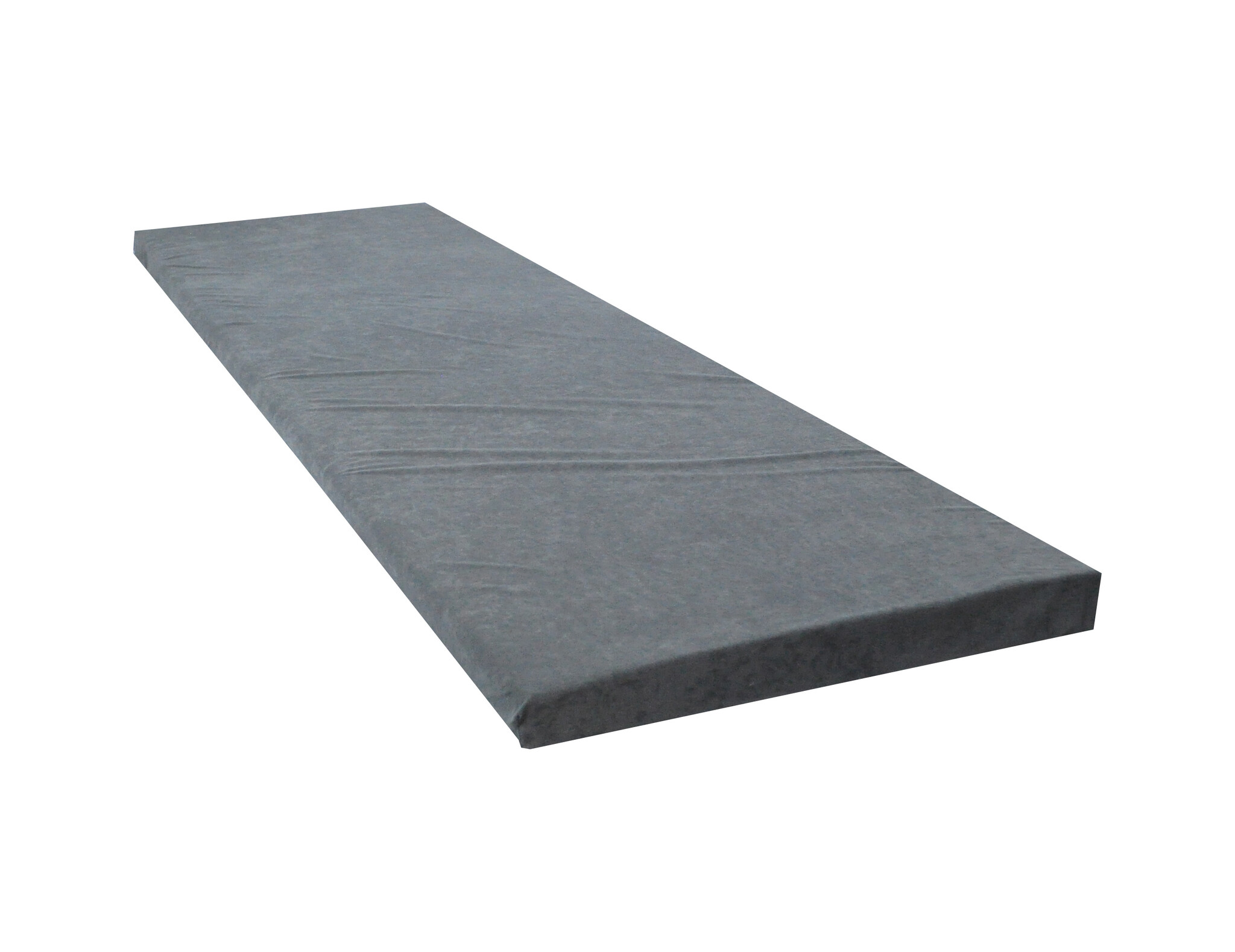 Opvouwbaar matras - slaapmat - 60x198x5cm - gewatteerd - grijs