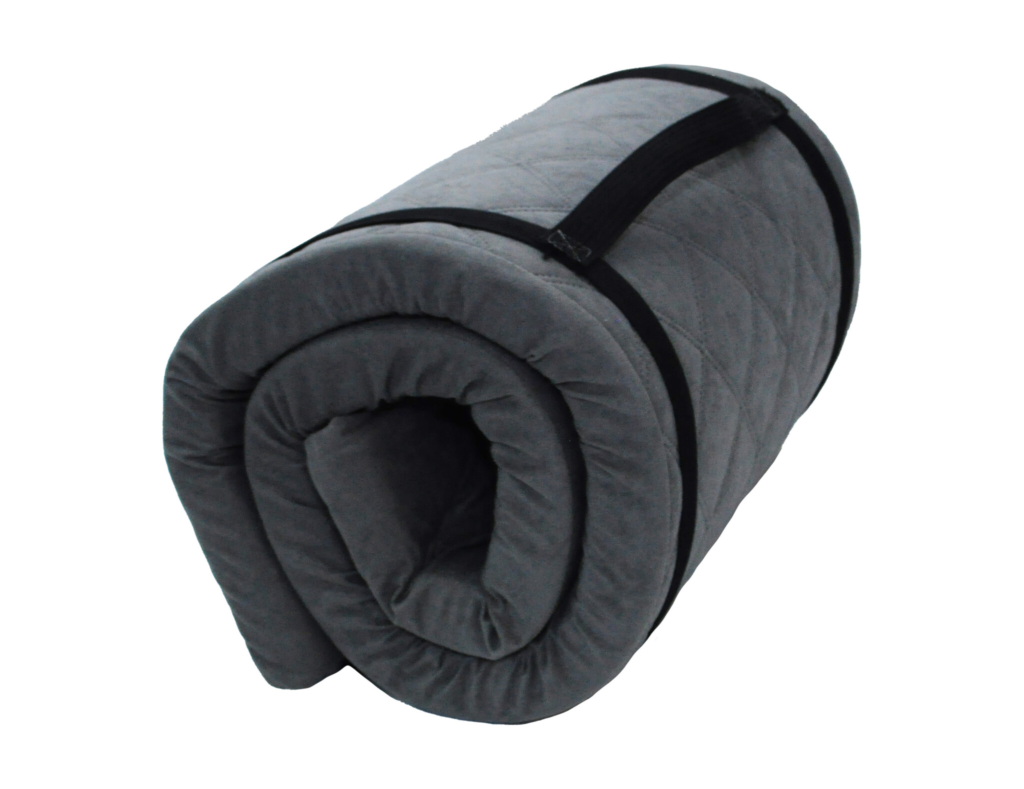 Opvouwbaar matras - slaapmat - 60x198x5cm - gewatteerd - grijs