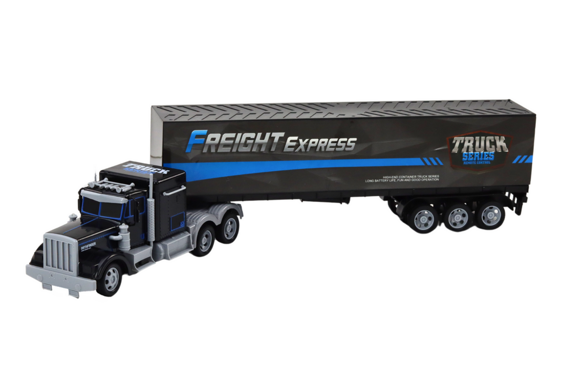 Bestuurbare vrachtwagen - RC auto - 60x13x9.5cm - lichteffecten