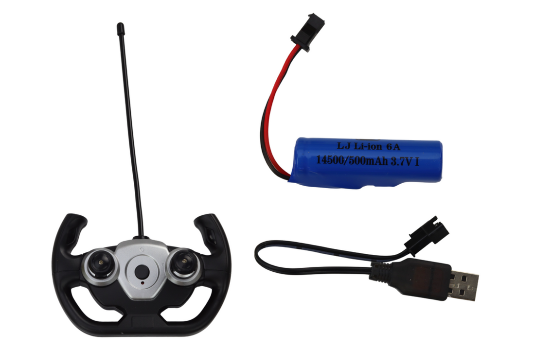 Bestuurbare vrachtwagen - RC auto - 60x13x9.5cm - lichteffecten