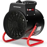 Werkplaatskachel 2,5 kW - ventilatorkachel met thermostaat