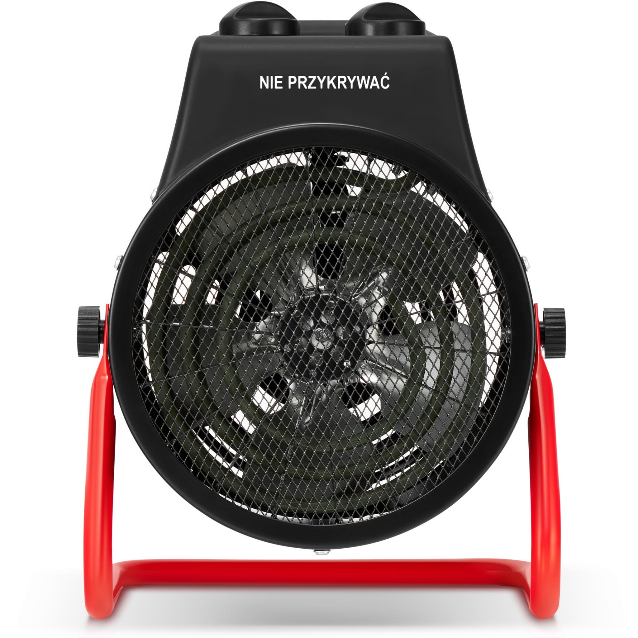 Werkplaatskachel 2,5 kW - ventilatorkachel met thermostaat