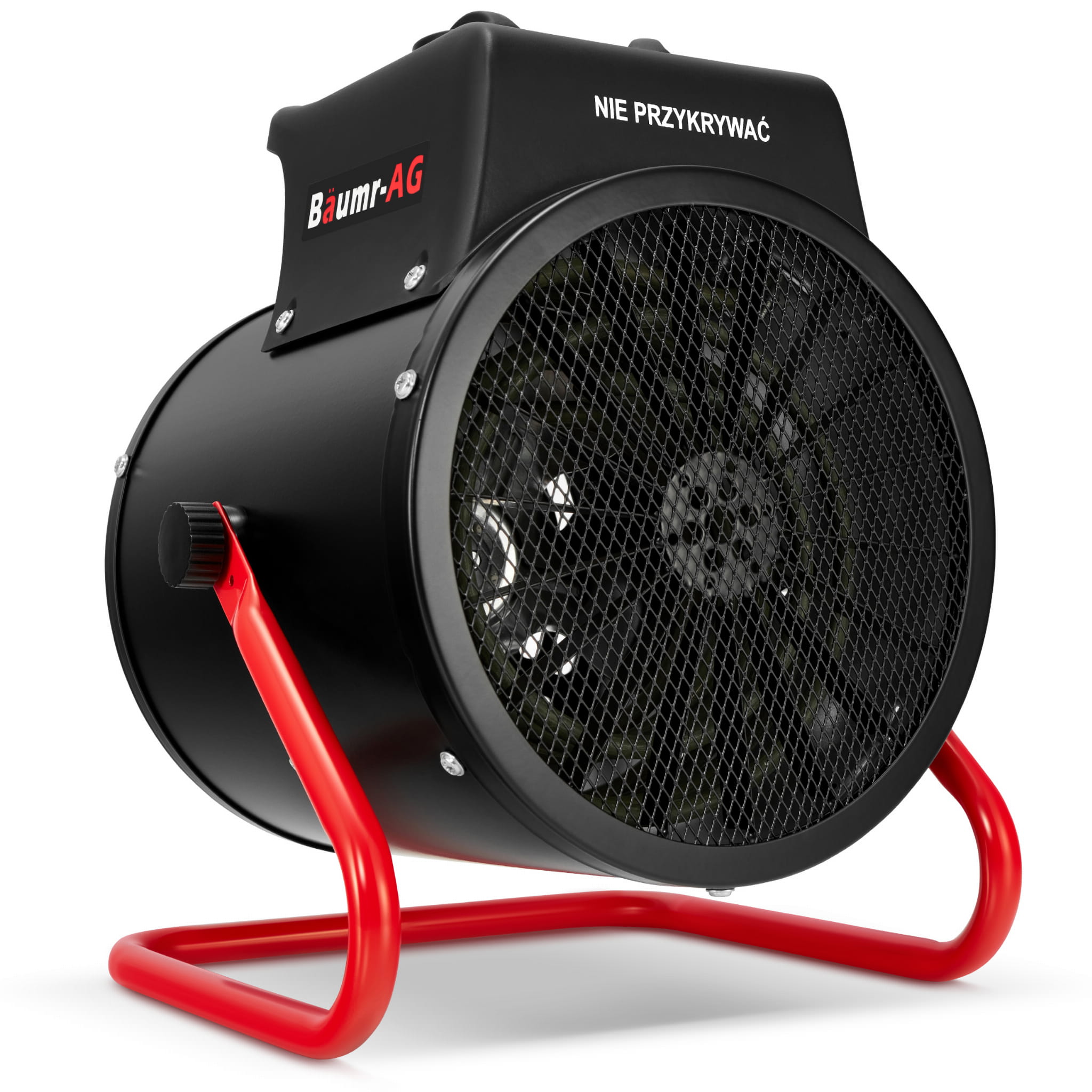 Werkplaatskachel 3,5 kW - ventilatorkachel met thermostaat