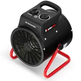 Werkplaatskachel 3,5 kW - ventilatorkachel met thermostaat