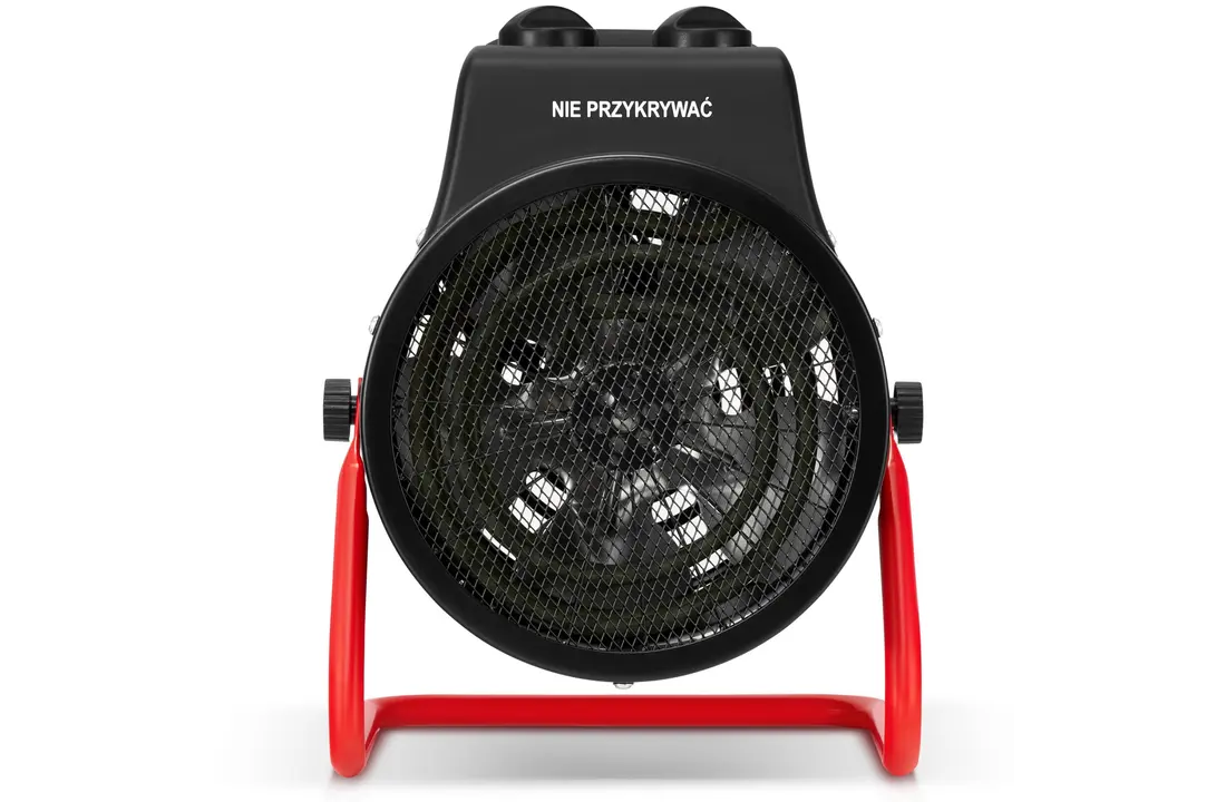 Werkplaatskachel 3,5 kW - ventilatorkachel met thermostaat