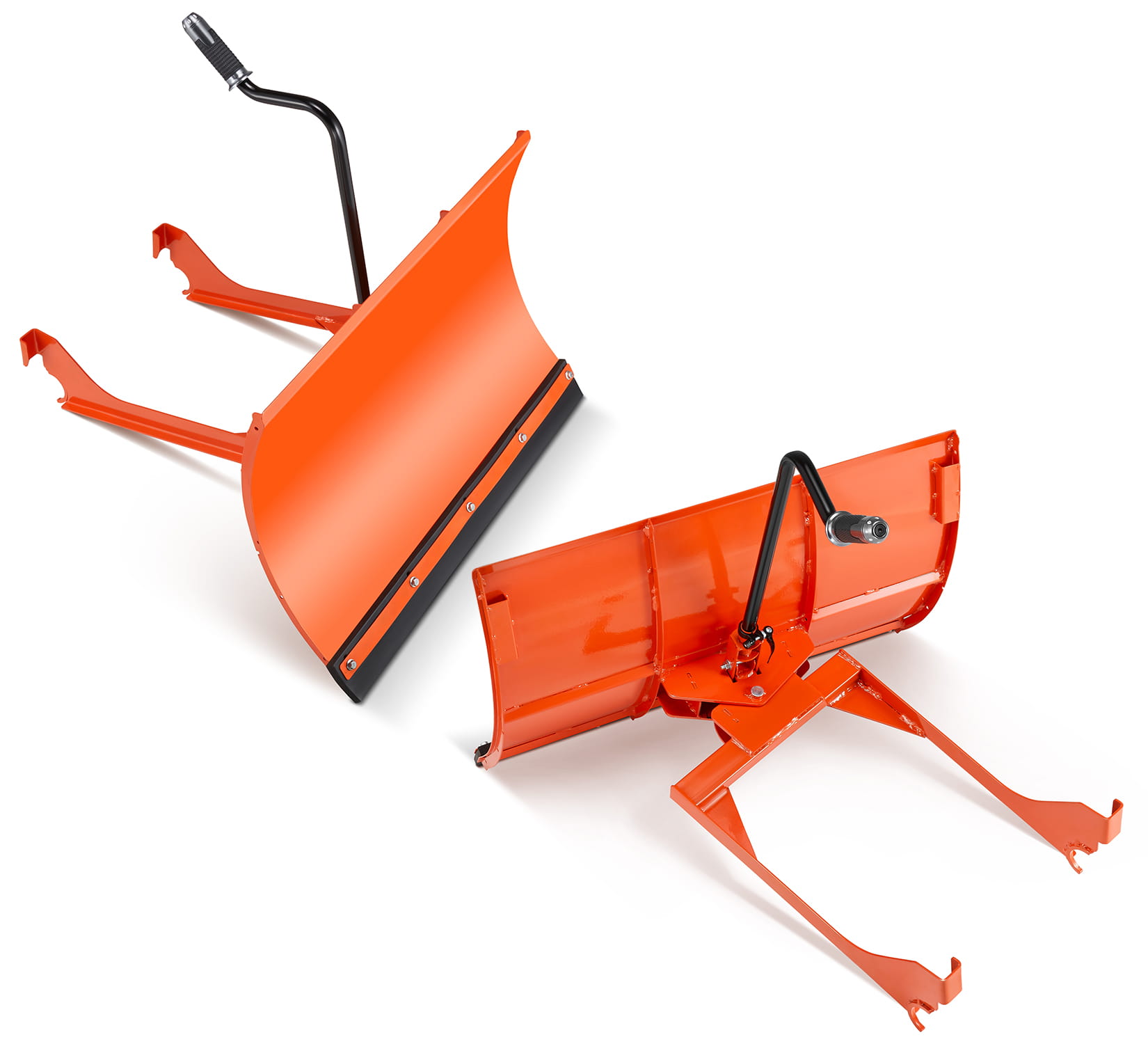 Elektrische kruiwagen - 3 in 1 - 120L - tot 260 kg - oranje