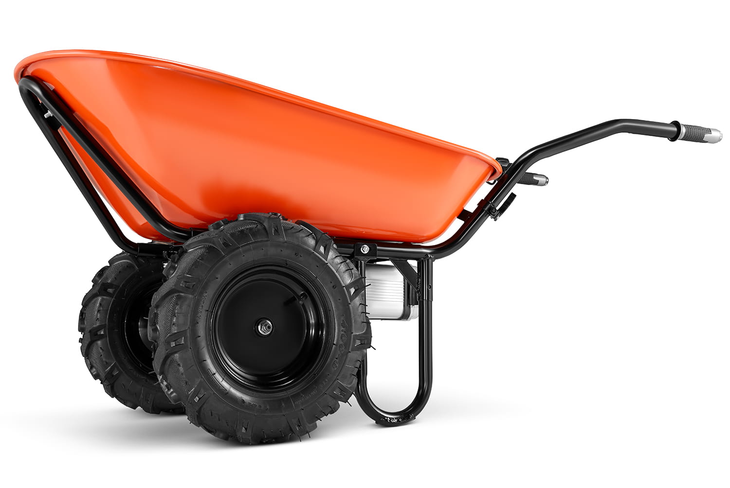 Elektrische kruiwagen - 3 in 1 - 120L - tot 260 kg - oranje