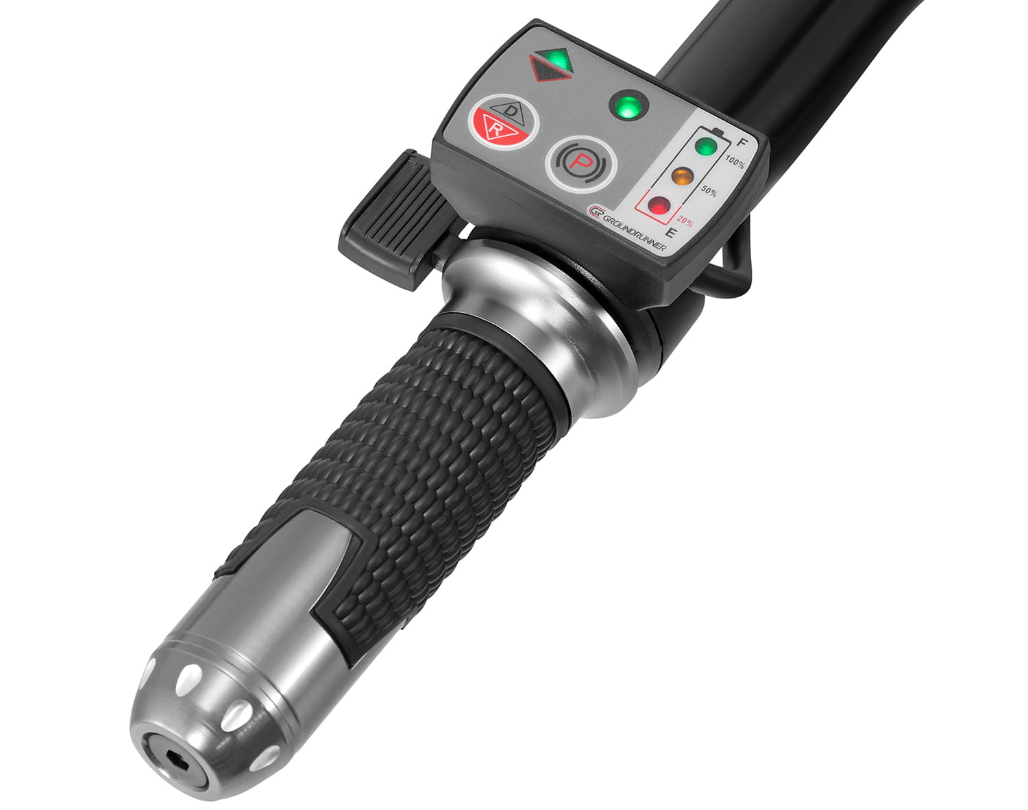 Elektrische kruiwagen - 100L - tot 180 kg - 500 W - geel zwart