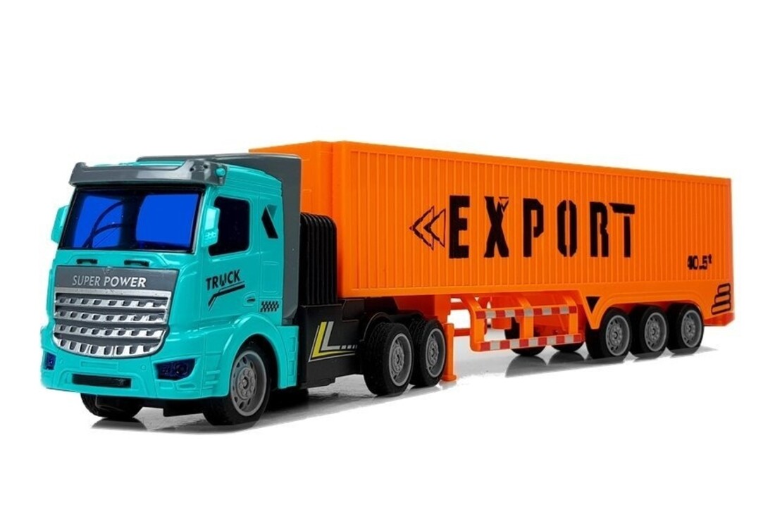 RC-vrachtwagen met trailer - 27Mhz – 1:48 – Speelgoed truck