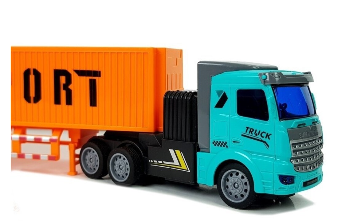 RC-vrachtwagen met trailer - 27Mhz – 1:48 – Speelgoed truck