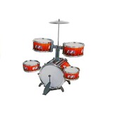 Speelgoed drumset - Jazz drum 5-delig met zitje en drumstokjes