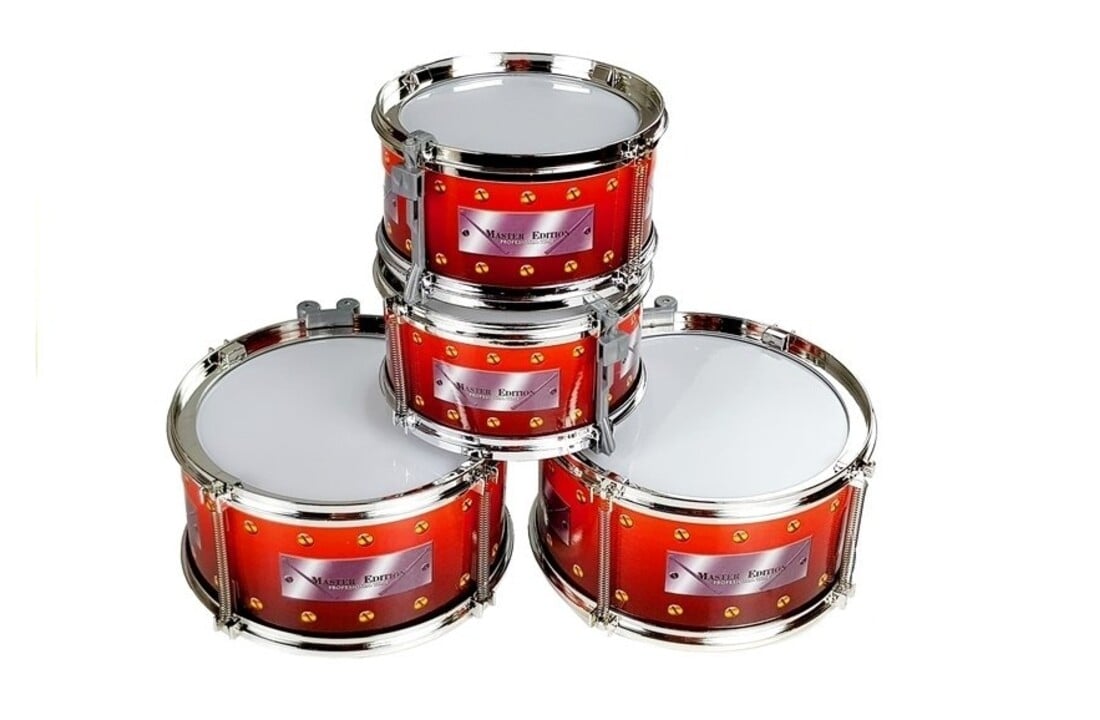 Speelgoed drumset - Jazz drum 5-delig met zitje en drumstokjes