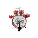 Kinderdrumstel – 6-delige drumset voor kinderen – rood