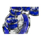 Peuter drumset - 6 Drums - rood